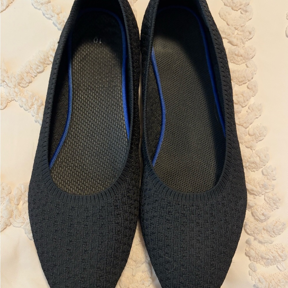 COPY - Frank Mully Black Ballet Knit Flats